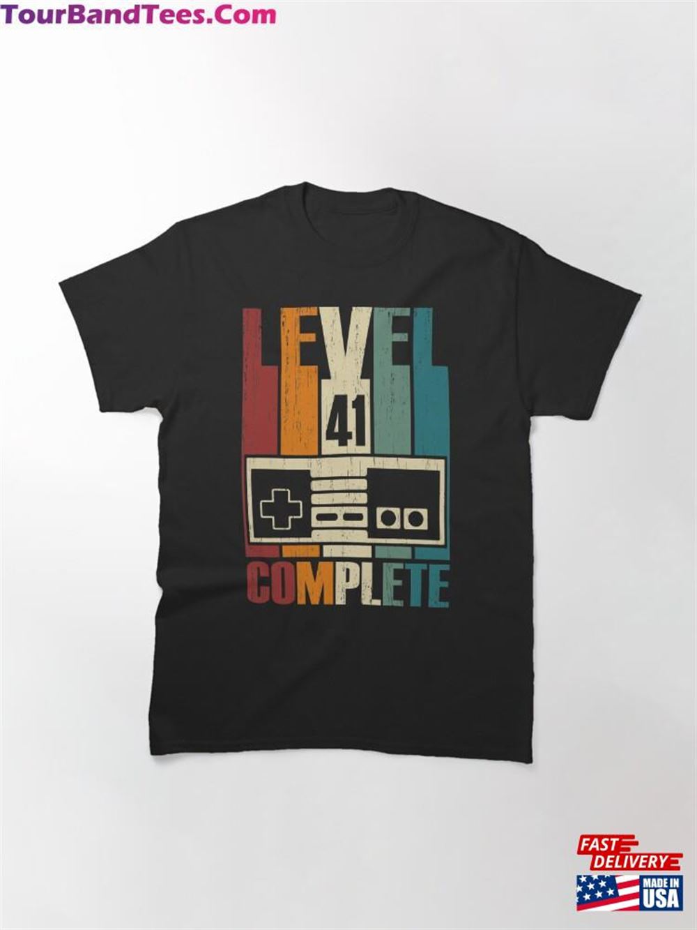 Level Complete 41St Wedding Anniversary Gift Fathers Day Gamer Dad Classic T-Shirt 29Uf096658 – Utopia Fashion