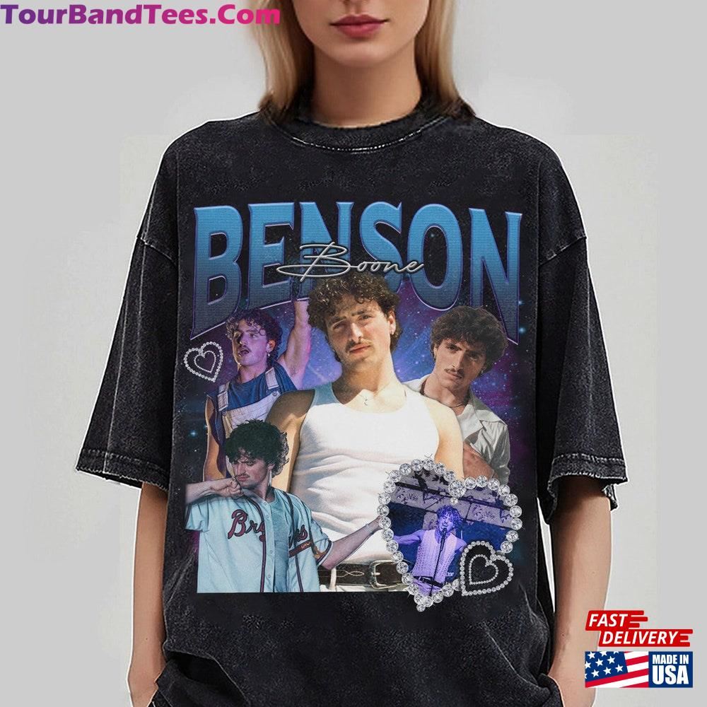 Limited Benson Boone Vintage T-Shirt 90S Bootleg Style Shirt Hoodie 29Uf092108 – Utopia Fashion