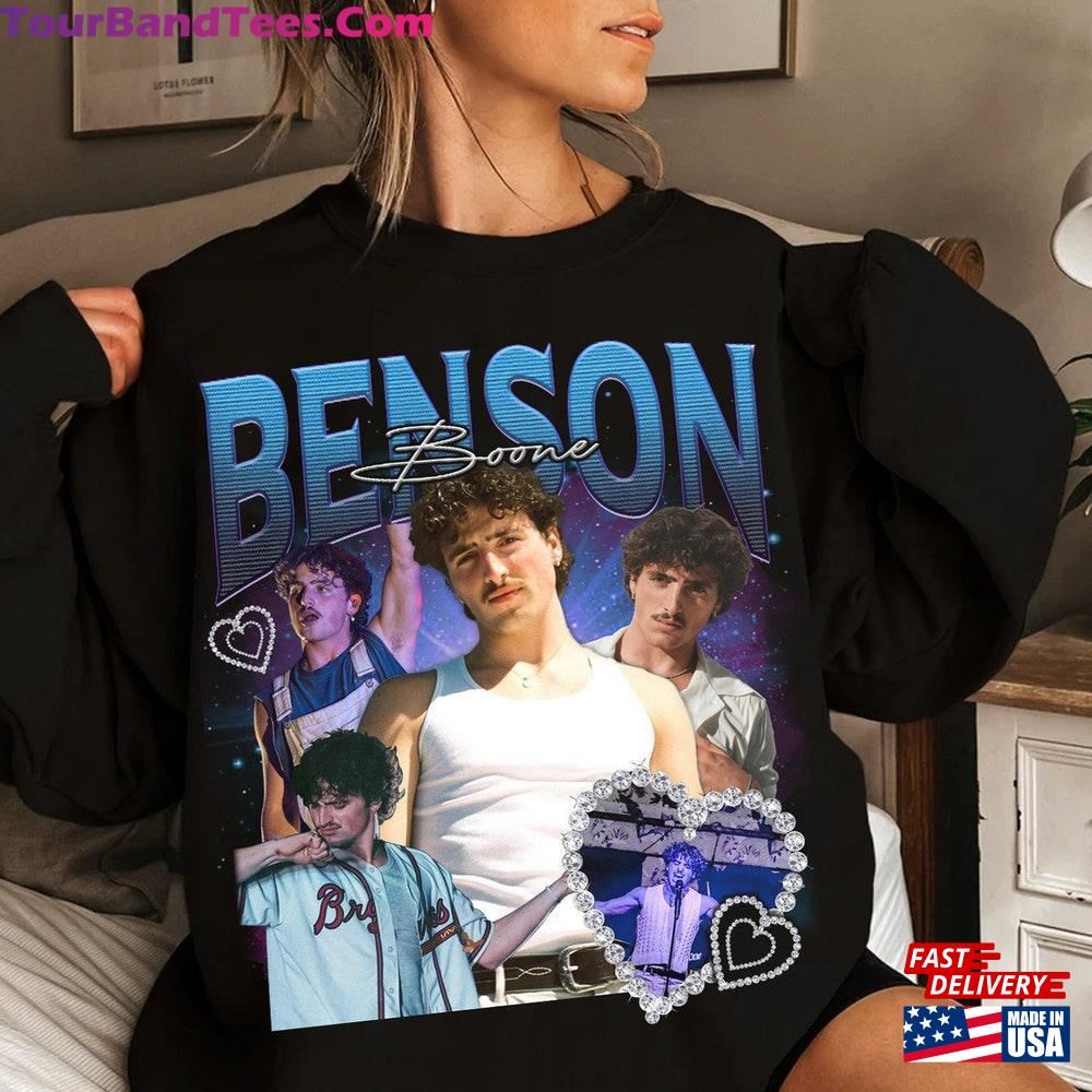 Limited Benson Boone Vintage T-Shirt 90S Bootleg Style Shirt Hoodie 29Uf092108 – Utopia Fashion