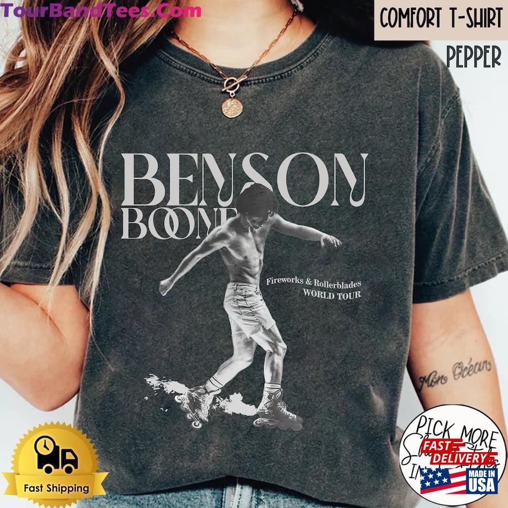 Limited Bensoon Booone Fireworks And Rollerblades World Tour Shirt Classic Unisex 29Uf096868 – Utopia Fashion