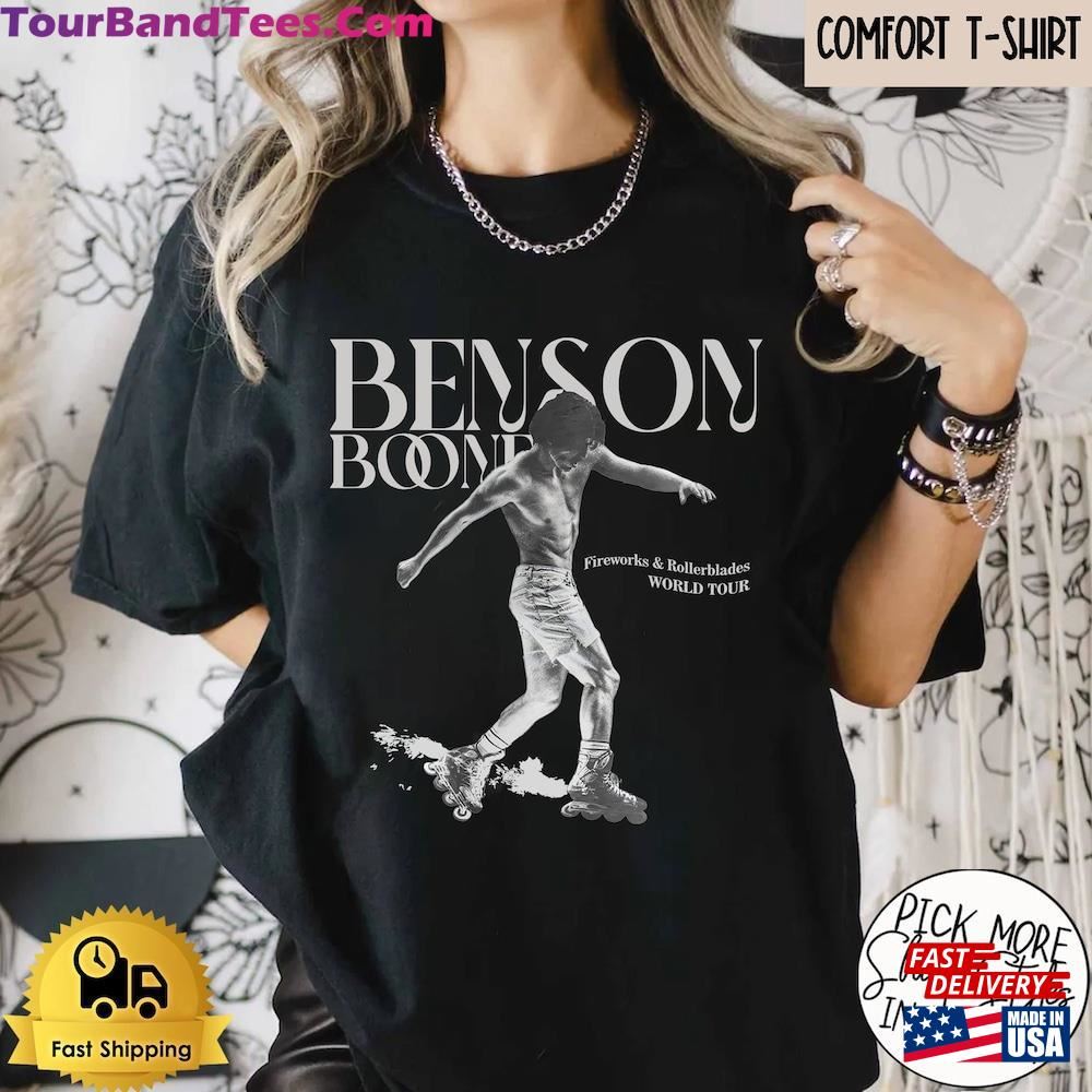 Limited Bensoon Booone Fireworks And Rollerblades World Tour Shirt Classic Unisex 29Uf096868 – Utopia Fashion