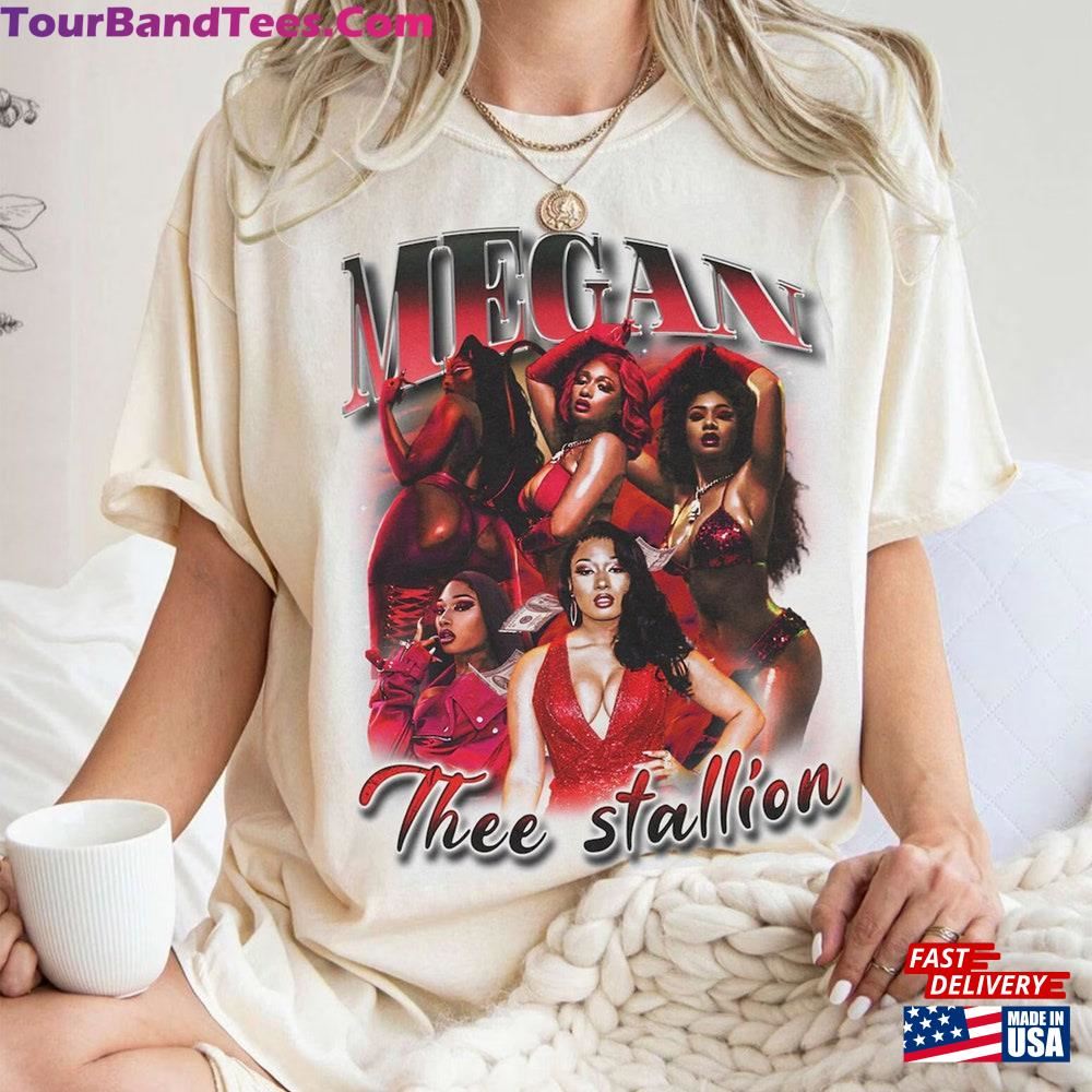 Limited Megan Thee Stallion Shirt Tour Vintage 90S T-Shirt Unisex 29Uf102144 – Utopia Fashion