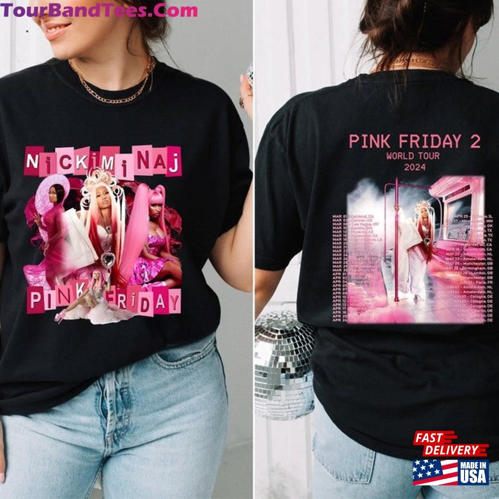 Limited Nicki Minaj Pink Friday Tour Vintage Shirt Retro World Sweatshirt Hoodie Unisex 29Uf098130 – Utopia Fashion