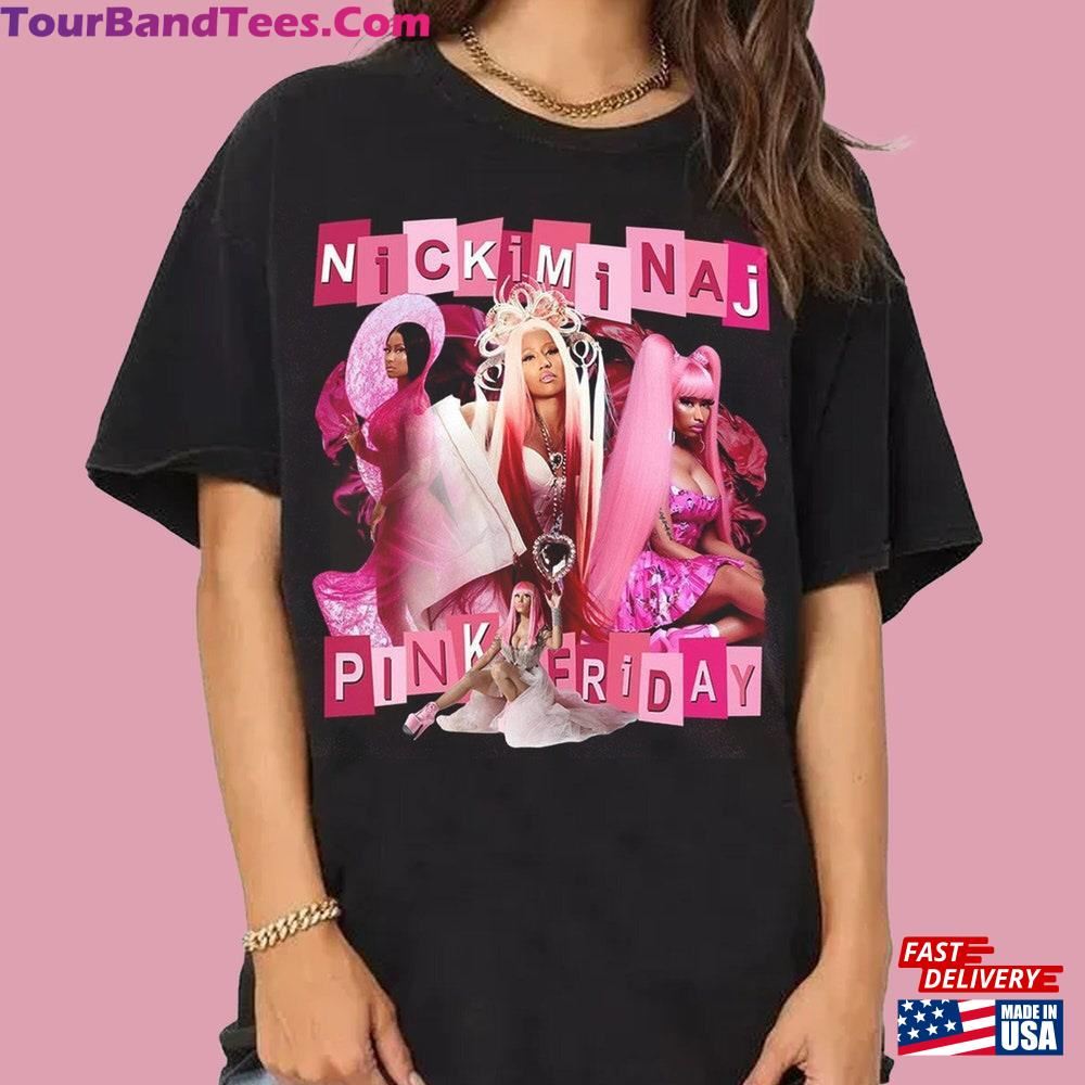 Limited Nicki Minaj Vintage Shirt Retro Pink Friday Airbrush Tee World Tour Sweatshirt Hoodie 29Uf096858 – Utopia Fashion