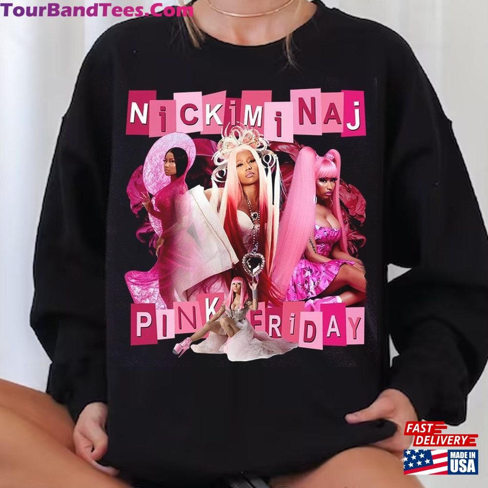 Limited Nicki Minaj Vintage Shirt Retro Pink Friday Airbrush Tee World Tour Sweatshirt Hoodie 29Uf096858 – Utopia Fashion