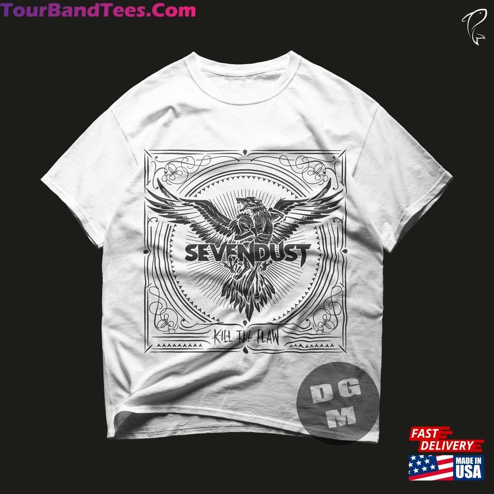 Limited Sevendust Band Unisex Heavy Cotton Tee Classic T-Shirt 29Uf117814 – Utopia Fashion