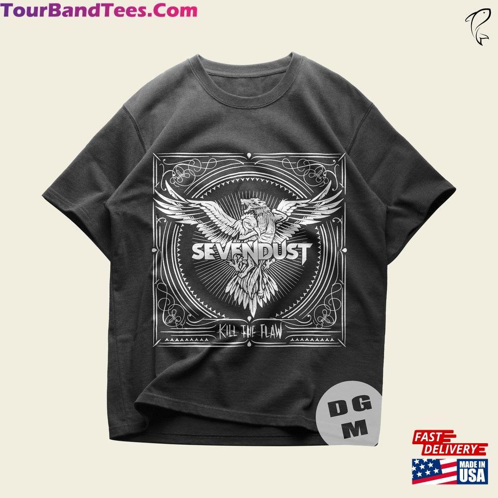 Limited Sevendust Band Unisex Heavy Cotton Tee Classic T-Shirt 29Uf117814 – Utopia Fashion