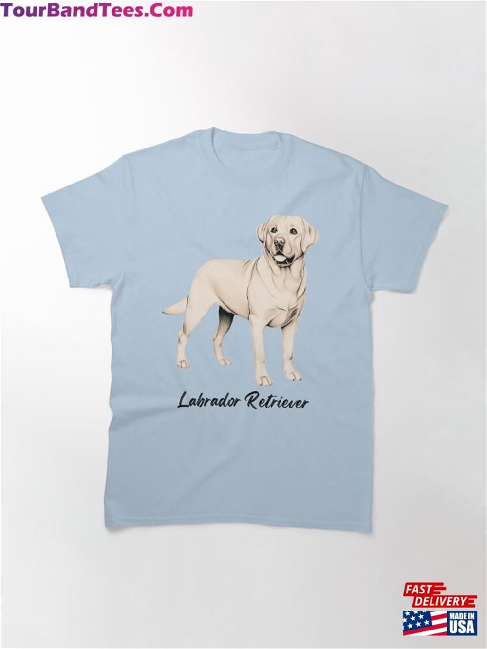 Line Drawing Labrador Retriever Classic T-Shirt Sweatshirt 29Uf117892 – Utopia Fashion