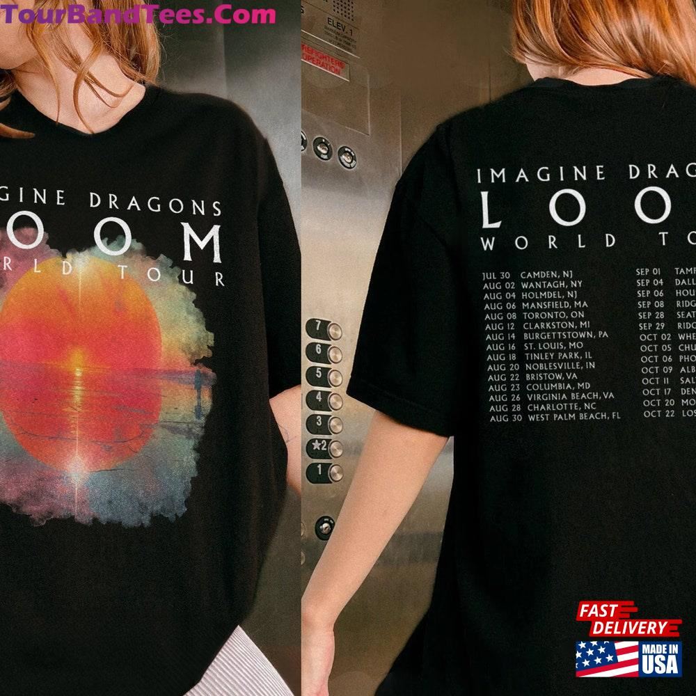 Loom Tour Shirt Imagine Dragons Concert Tee Hoodie Classic 29Uf117973 – Utopia Fashion