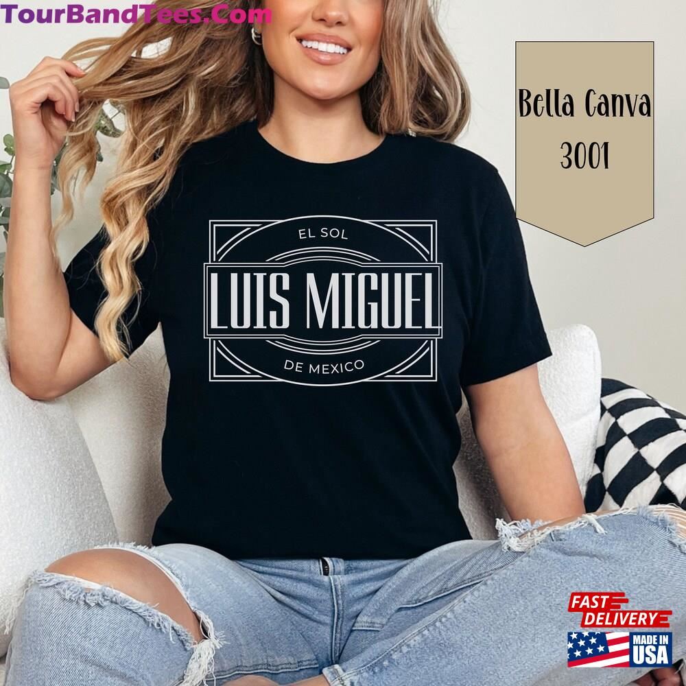 Luis Miguel Tour T Shirt Camiseta El Sol De Mexico Tee Mexican Singer Luismi Hoodie Unisex 29Uf112751 – Utopia Fashion