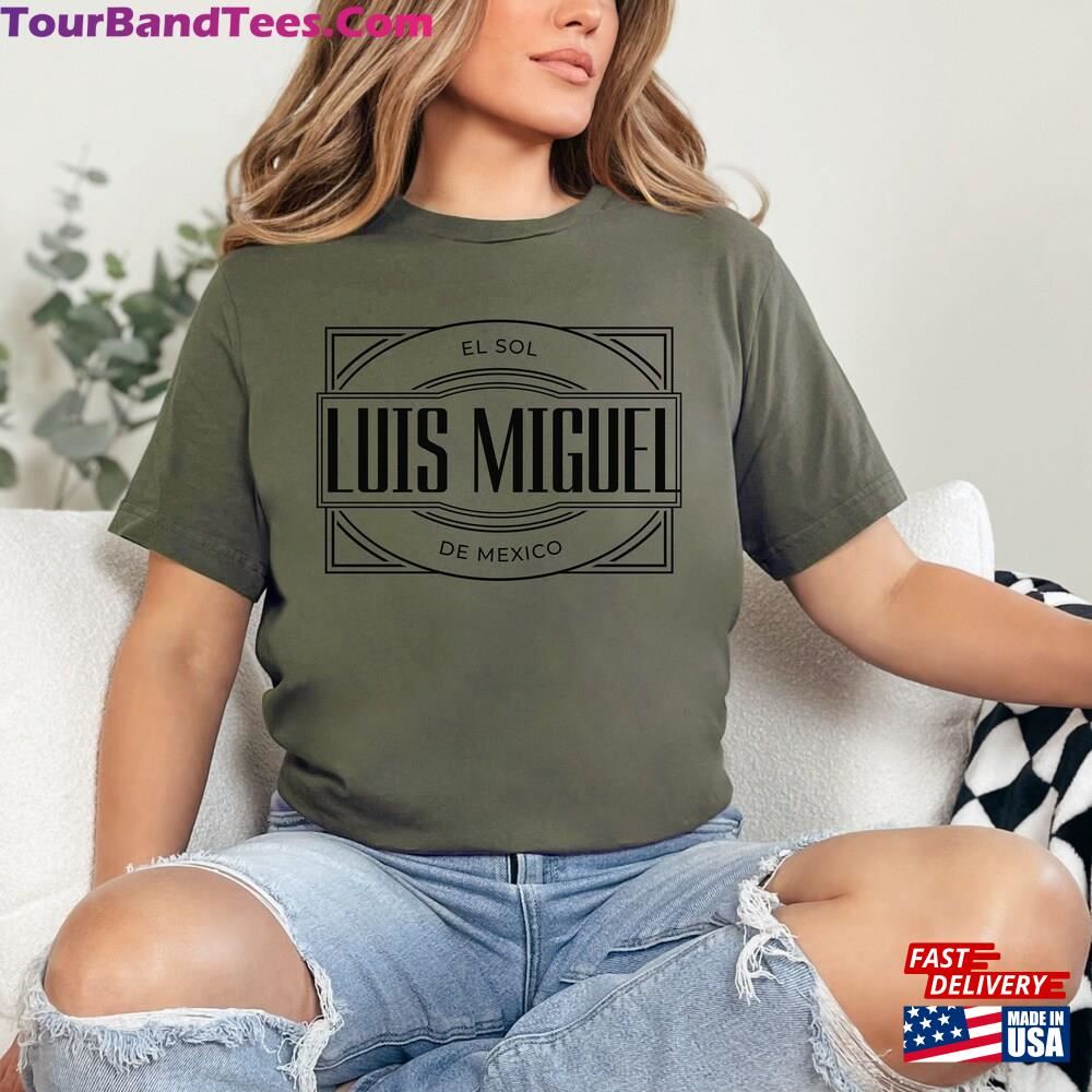 Luis Miguel Tour T Shirt Camiseta El Sol De Mexico Tee Mexican Singer Luismi Hoodie Unisex 29Uf112751 – Utopia Fashion