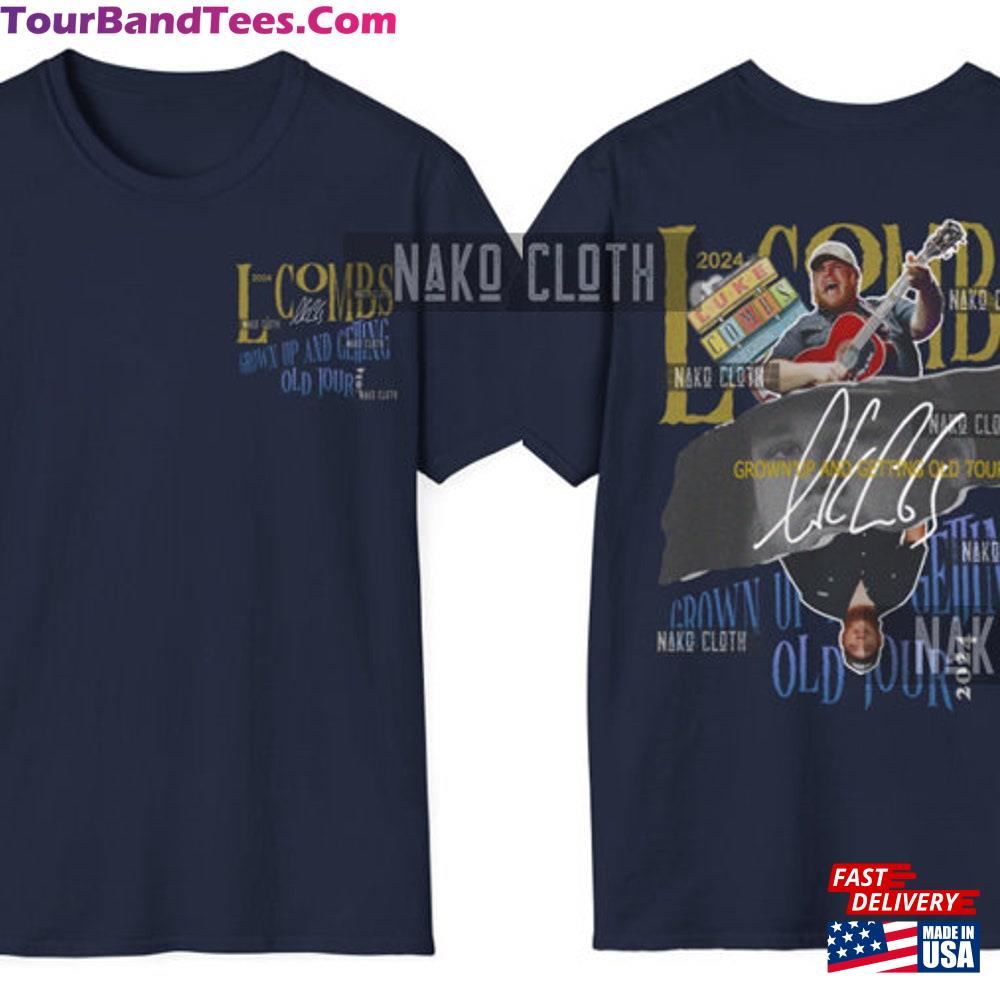 Luke Combs Tour Growing Up And Getting Old Unisex T-Shirt Merch Country Music Tee Sweatshirt 29Uf107262 – Utopia Fashion