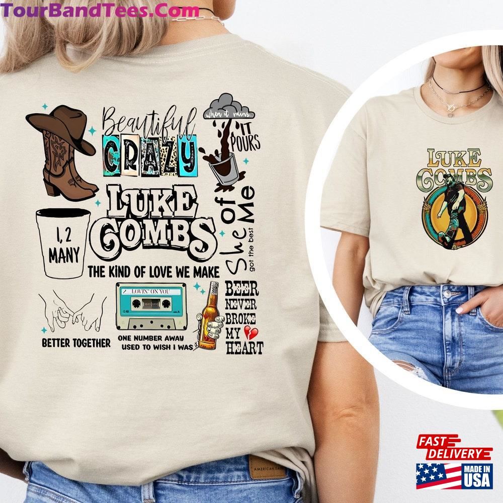 Luke Combs Growing Up And Getting Old Tour Shirt Graphic Country Music Classic Sweatshirt 29Uf092530 – Utopia Fashion