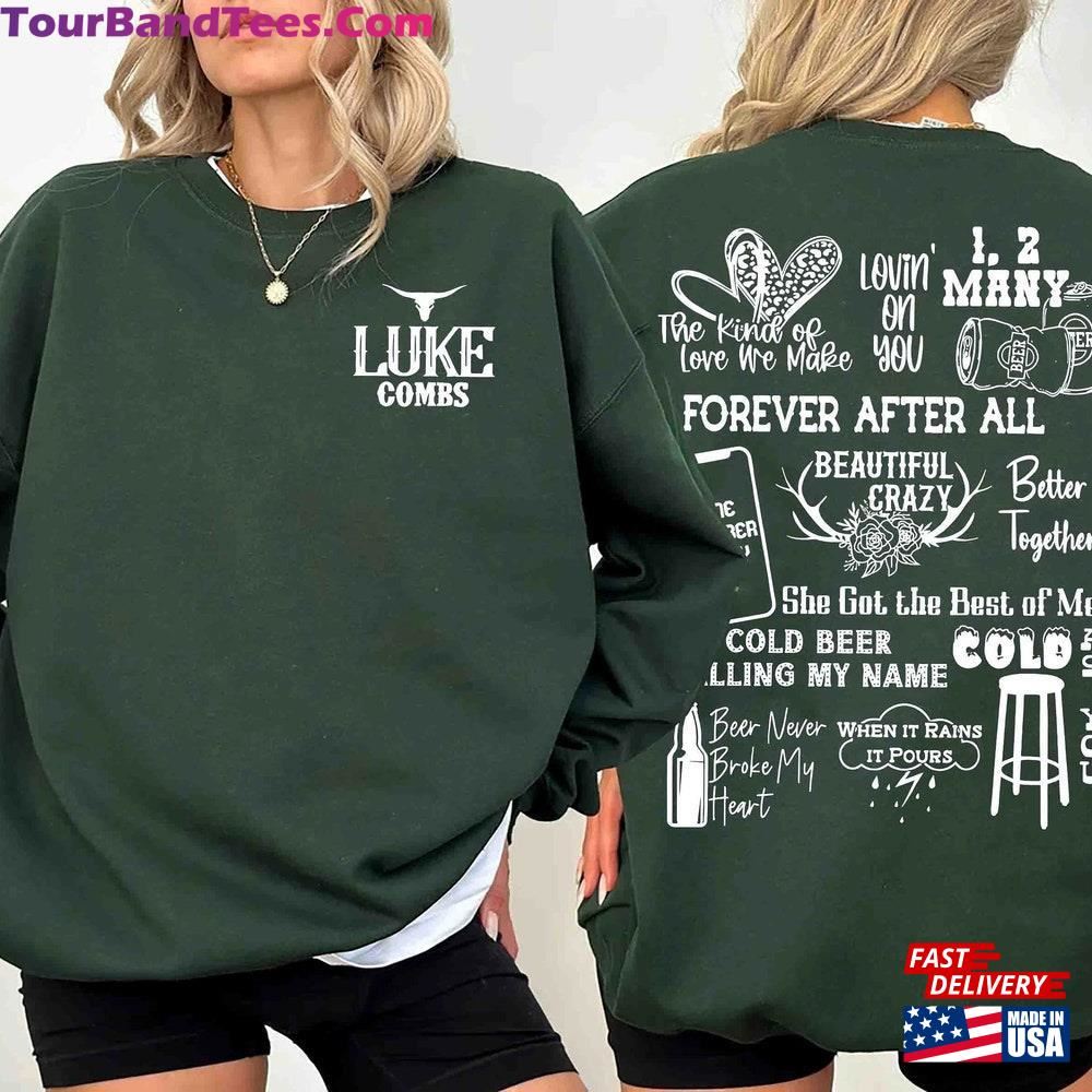 Luke Combs Growing Up And Getting Old Tour T-Shirt Graphic Shirt Country Music Hoodie Unisex 29Uf102946 – Utopia Fashion