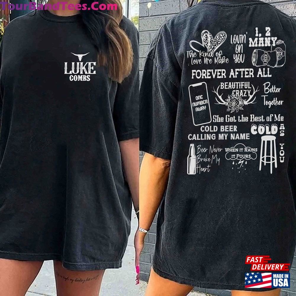 Luke Combs Growing Up And Getting Old Tour T-Shirt Graphic Shirt Country Music Hoodie Unisex 29Uf102946 – Utopia Fashion