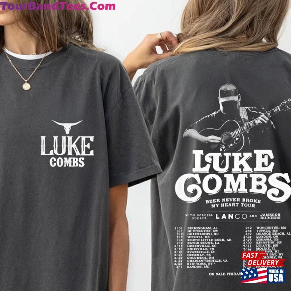 Luke Combs Tour Vintage Shirt World Cowboy Classic Hoodie 29Uf097969 – Utopia Fashion