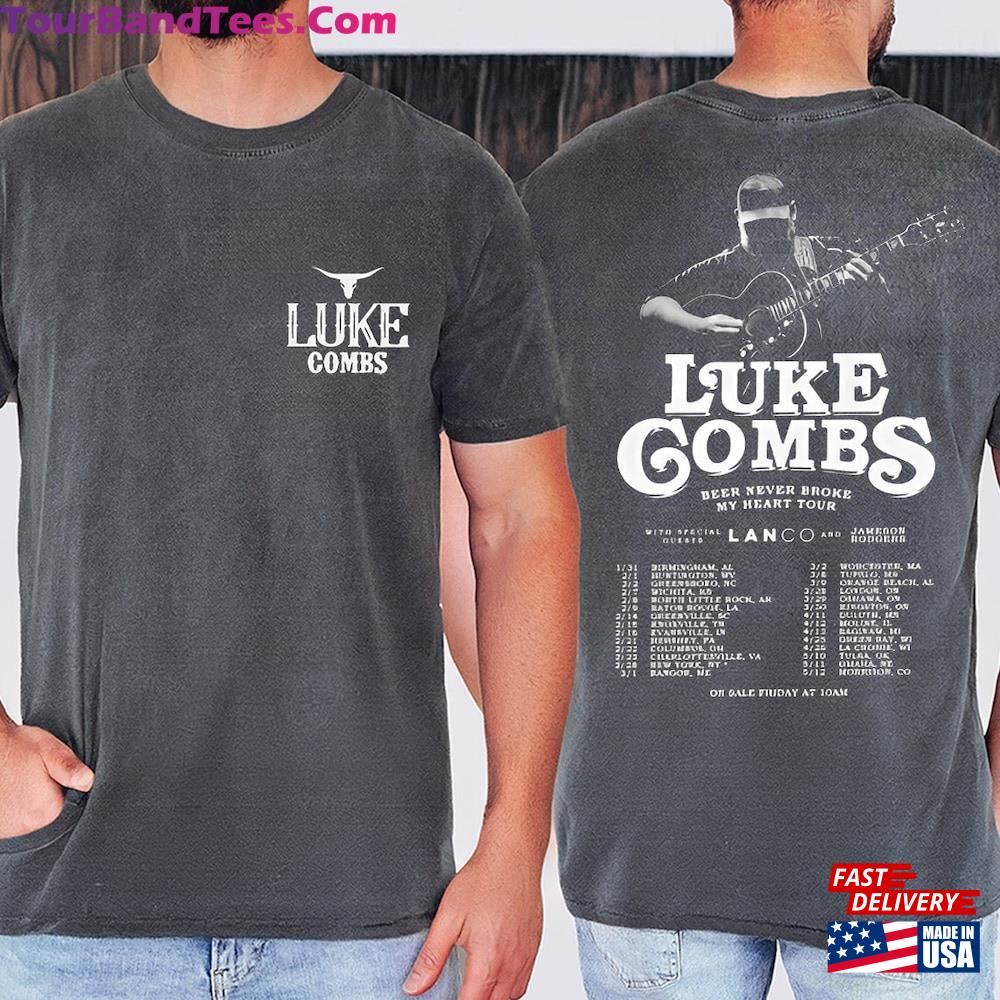 Luke Combs Tour Vintage Shirt World Cowboy Classic Hoodie 29Uf097969 – Utopia Fashion