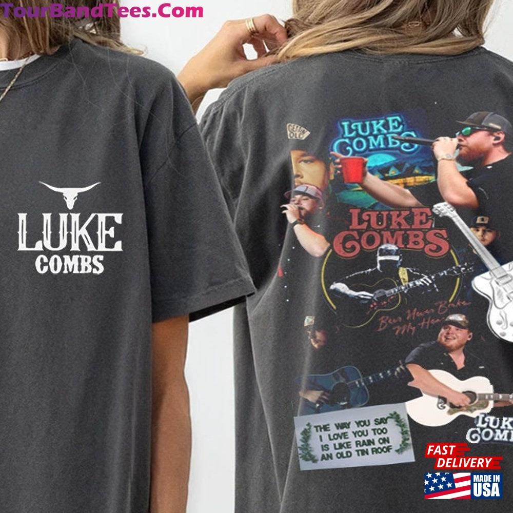 Luke Combs Vintage Shirt World Tour Cowboy Unisex Classic 29Uf103141 – Utopia Fashion