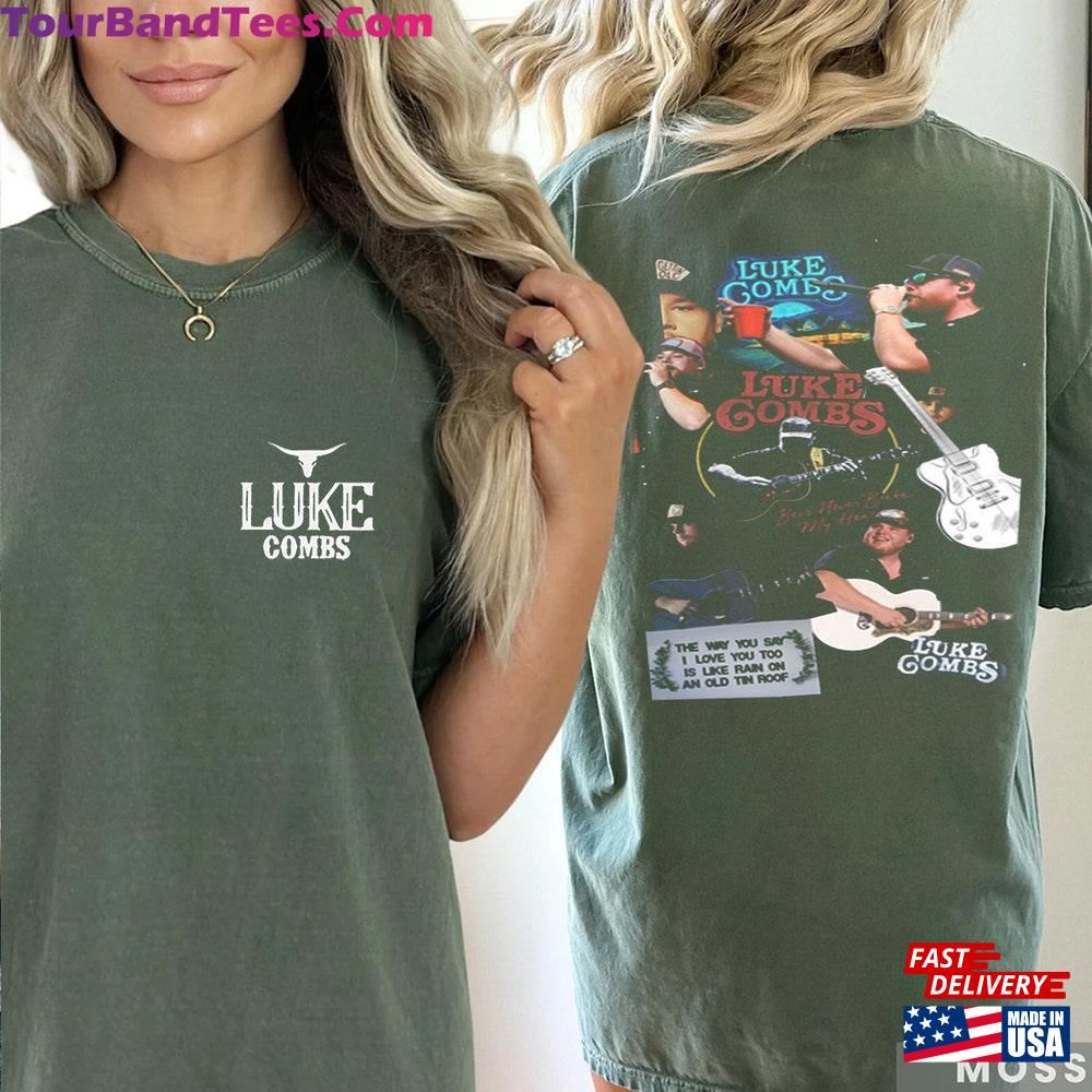 Luke Combs Vintage Shirt World Tour Cowboy Unisex Classic 29Uf103141 – Utopia Fashion