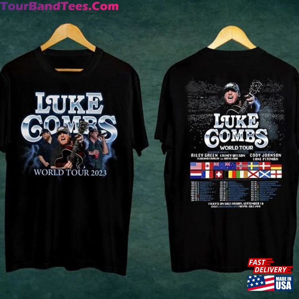 Luke Combs World Tour Shirt Sweatshirt Classic 29Uf116056 – Utopia Fashion