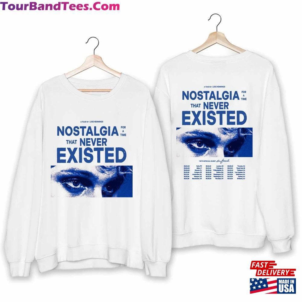 Luke Hemmings Nostalagia For A Time That Never Existed Tour Shirt Fan Hoodie T-Shirt 29Uf102386 – Utopia Fashion