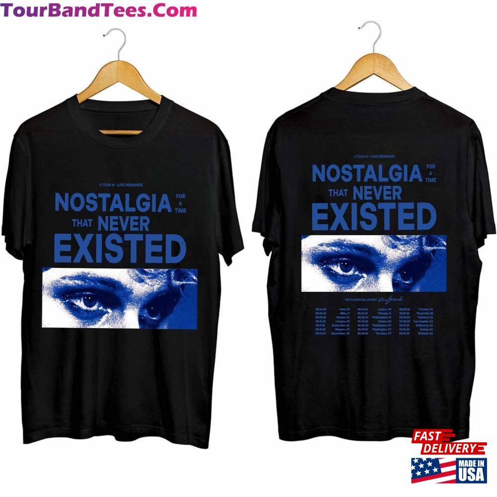 Luke Hemmings Nostalagia For A Time That Never Existed Tour Shirt Fan Sweatshirt T-Shirt 29Uf096844 – Utopia Fashion