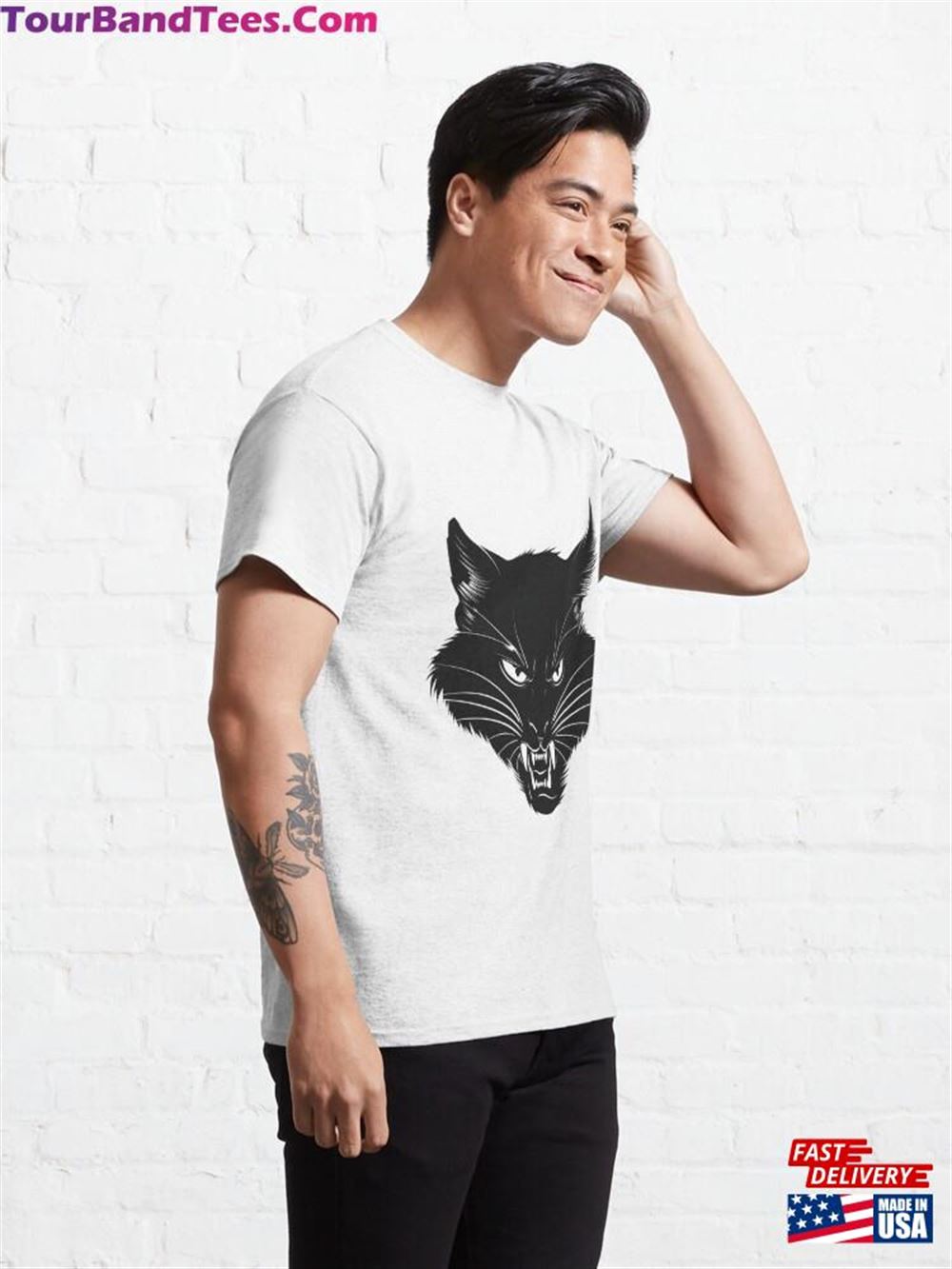 Lynx Carakal Head Classic T-Shirt Sweatshirt 29Uf117051 – Utopia Fashion