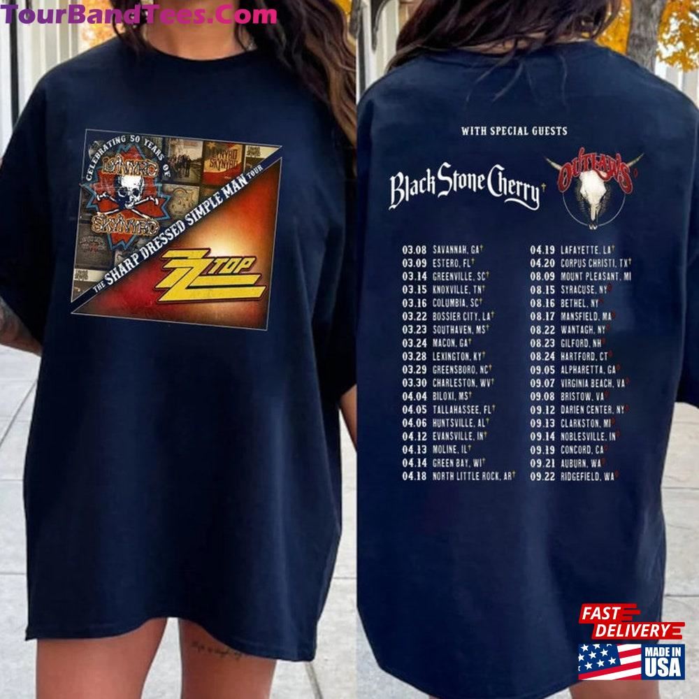 Lynyrd Skynyrd Zz Top Tour Shirt Tee World Sweatshirt Classic 29Uf092723 – Utopia Fashion