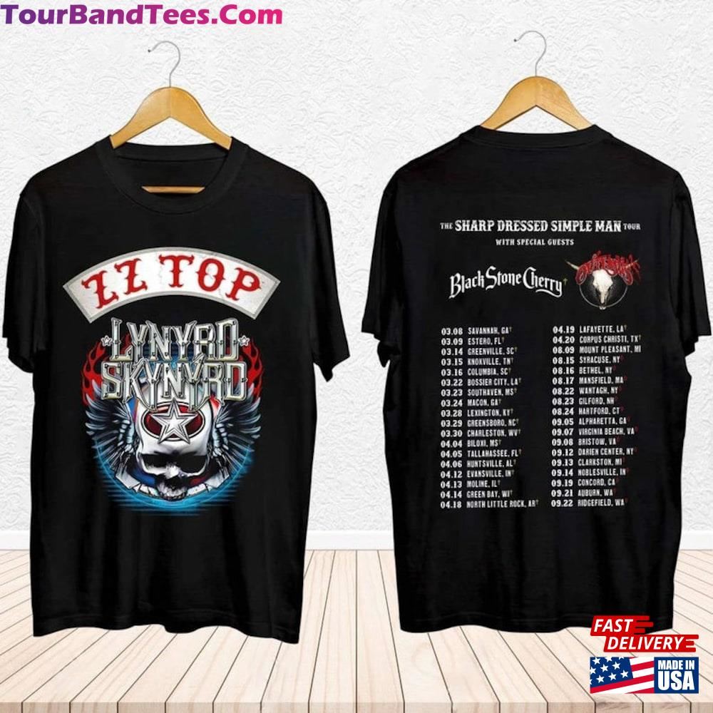 Lynyrd Skynyrd Zz Top Tour Shirt World Tee Sweatshirt Classic 29Uf092749 – Utopia Fashion