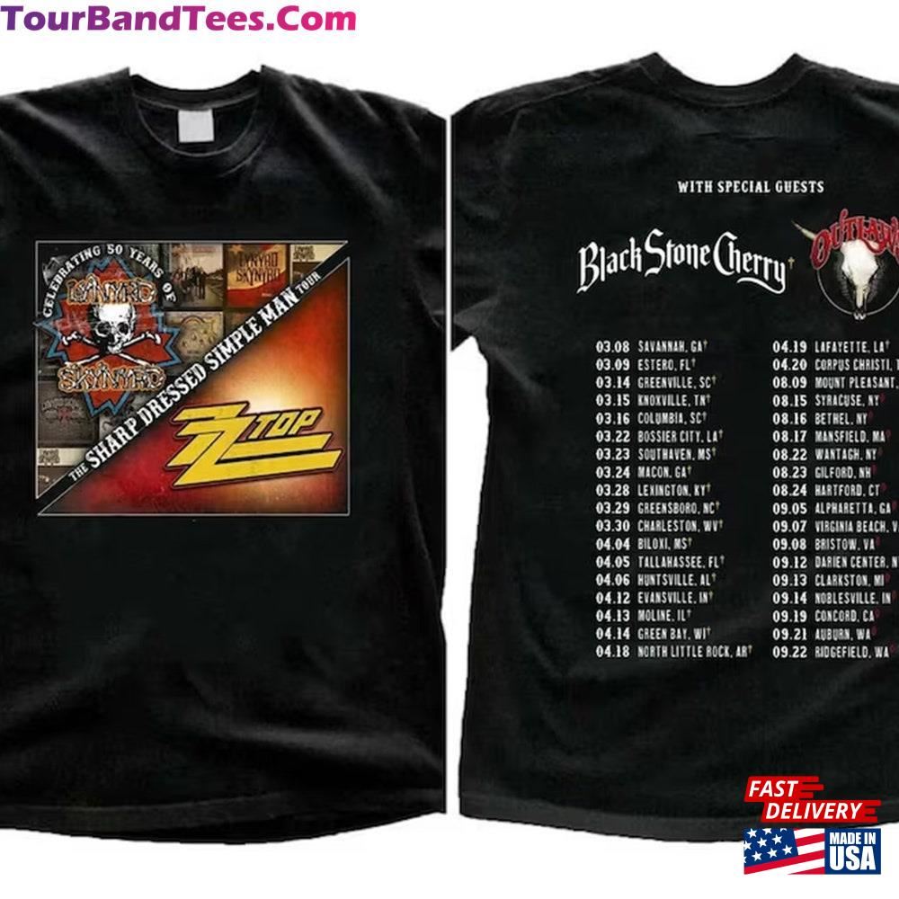 Lynyrd Skynyrd Zz Top Tour Shirt World Tee Unisex Sweatshirt 29Uf093145 – Utopia Fashion