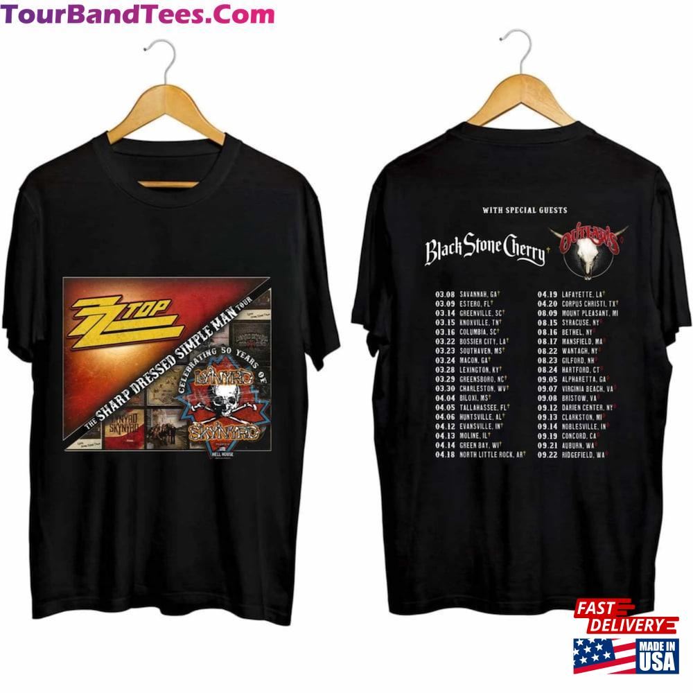 Lynyrd Skynyrd Zz Top Tour World Shirt T-Shirt Unisex 29Uf115813 – Utopia Fashion