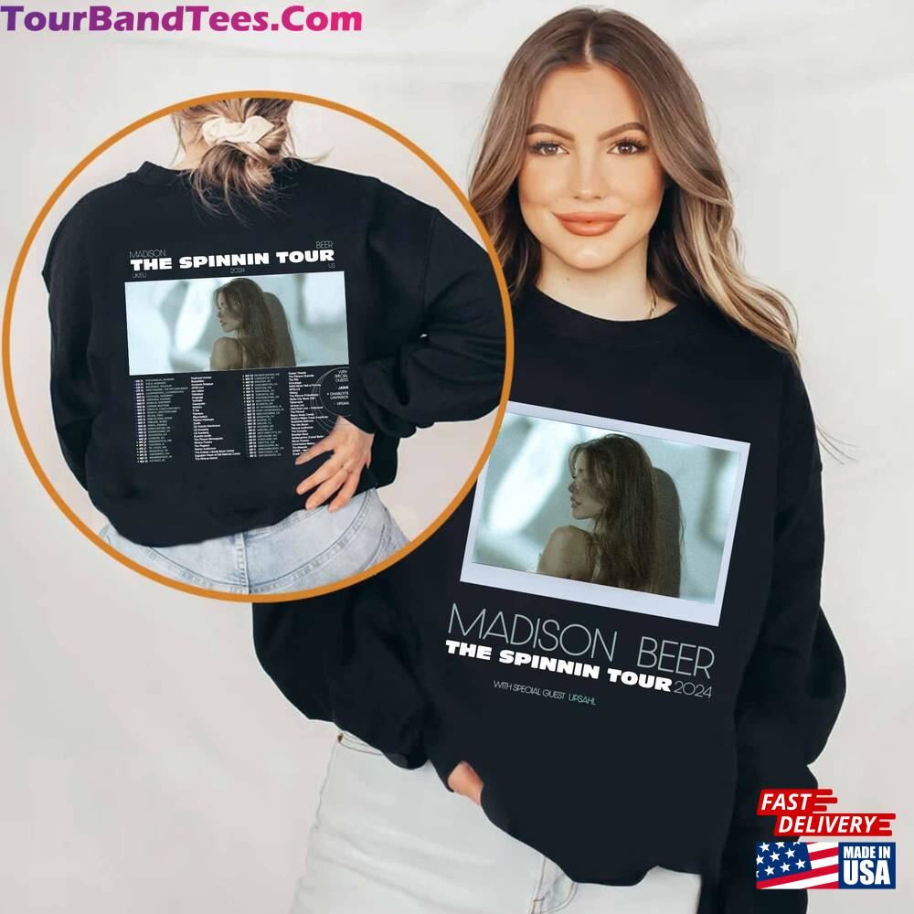 Madison Beer The Spinning Tour Shirt Fan Concert T-Shirt Hoodie 29Uf111722 – Utopia Fashion