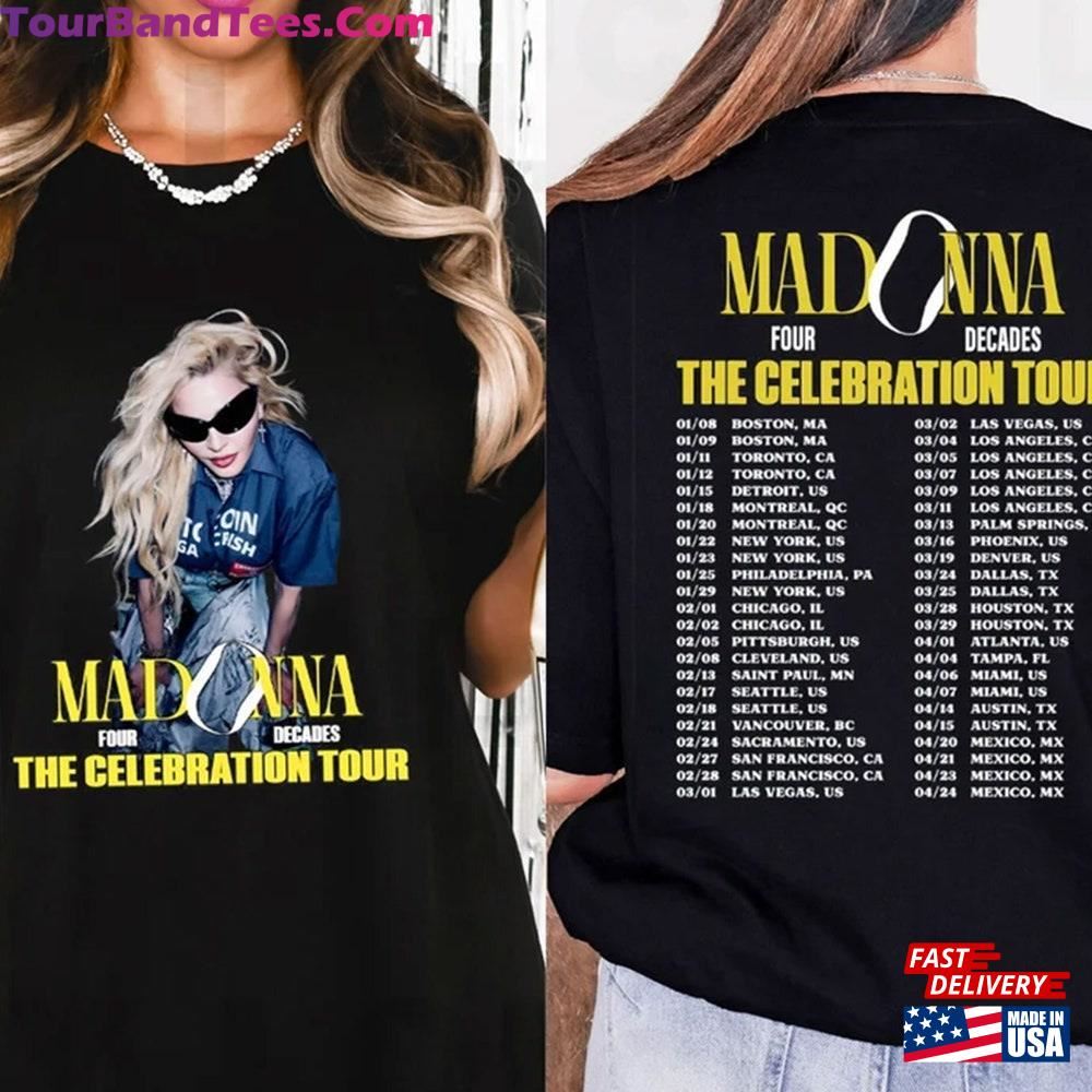 Madonna The Celebration Tour T-Shirt Shirt Fan Gifts Vintage Classic 29Uf106697 – Utopia Fashion