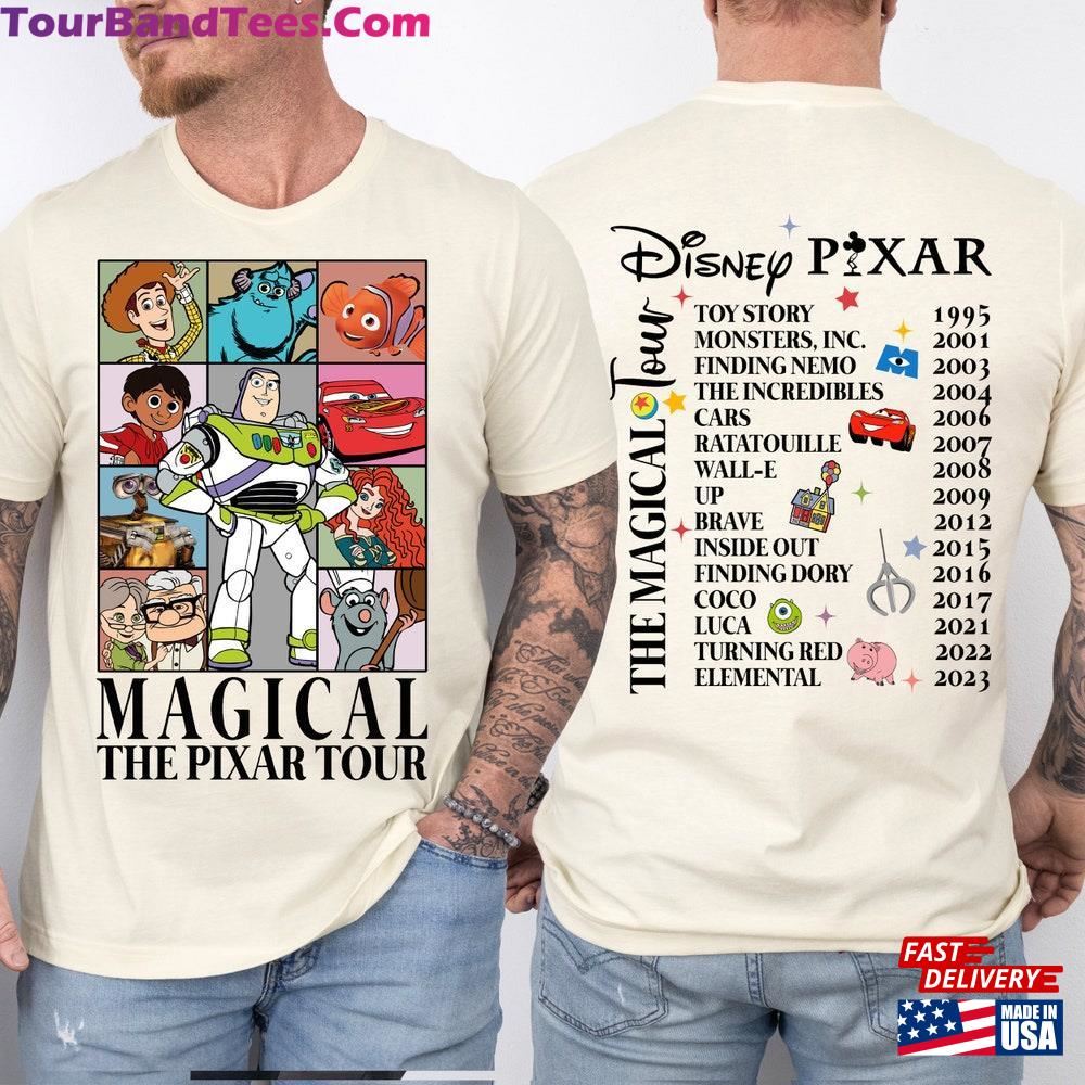 Magical The Pixar Tour T-Shirt Disney Shirt World Trip Tee Classic Sweatshirt 29Uf092348 – Utopia Fashion