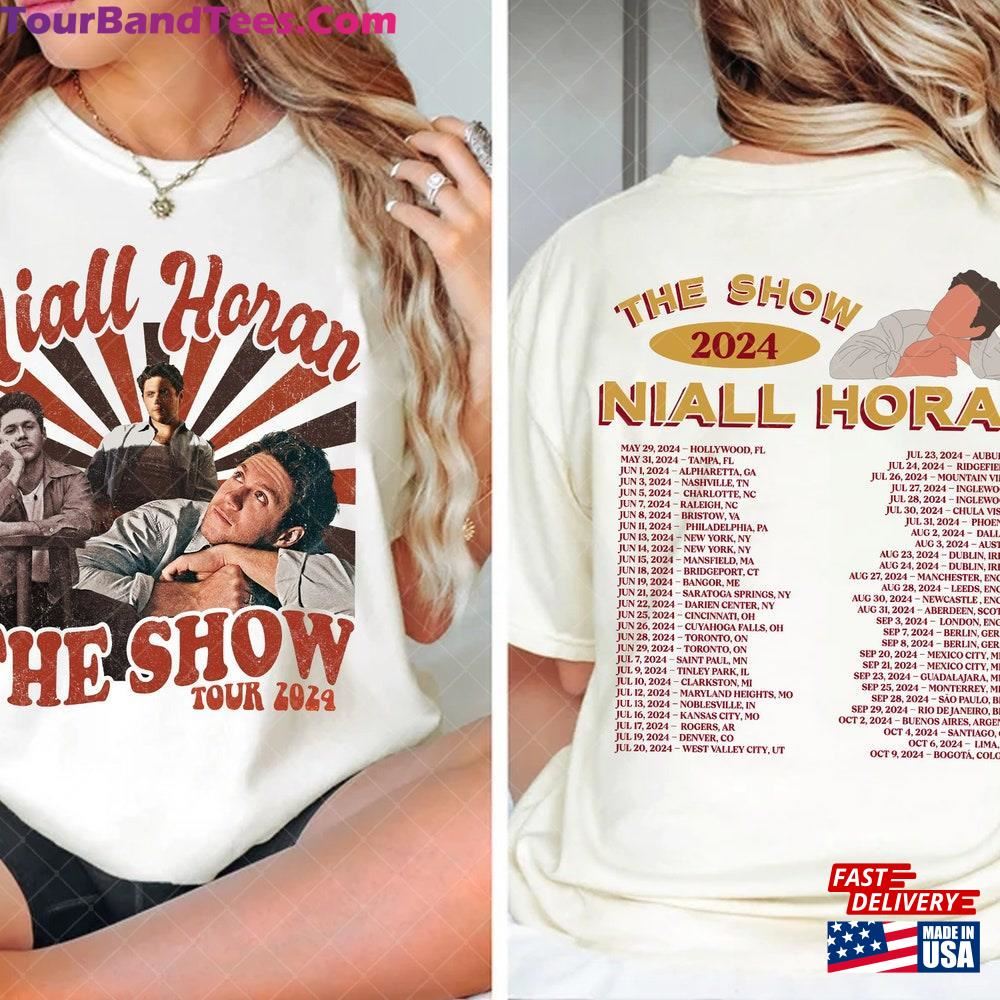 Maglietta Tour Niall Horan Grafica The Show Live On Concert Unisex Classic 29Uf096662 – Utopia Fashion