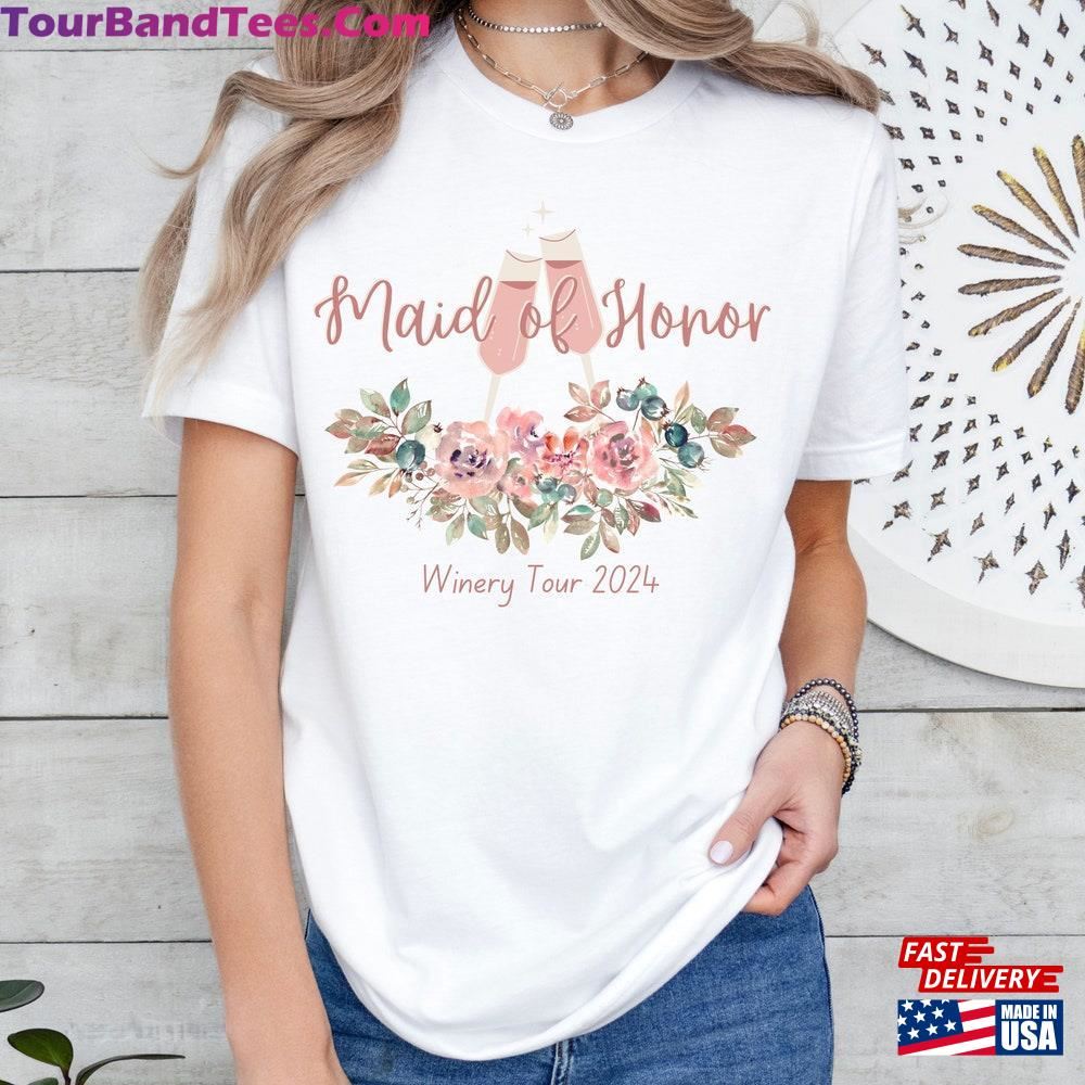 Maid Of Honor Winery Tour T-Shirt Hoodie 29Uf097381 – Utopia Fashion