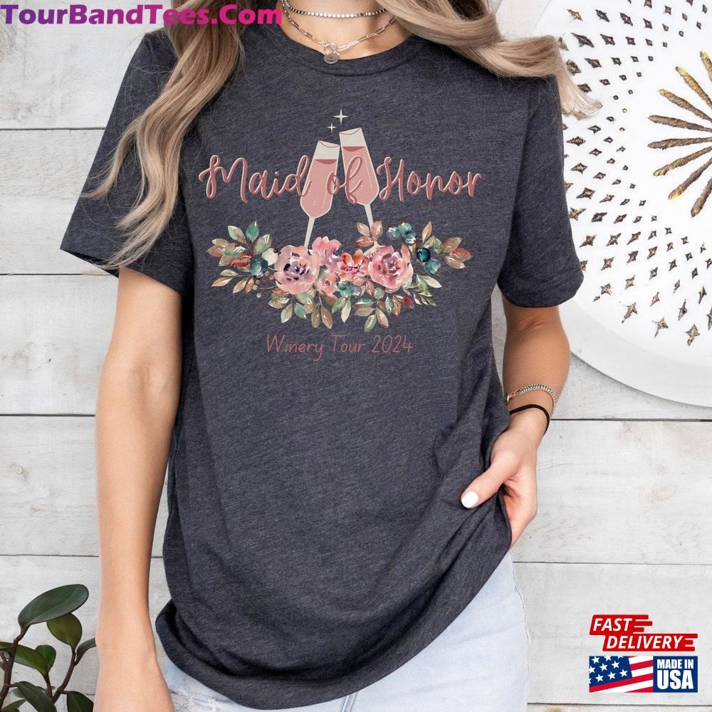 Maid Of Honor Winery Tour T-Shirt Hoodie 29Uf097381 – Utopia Fashion