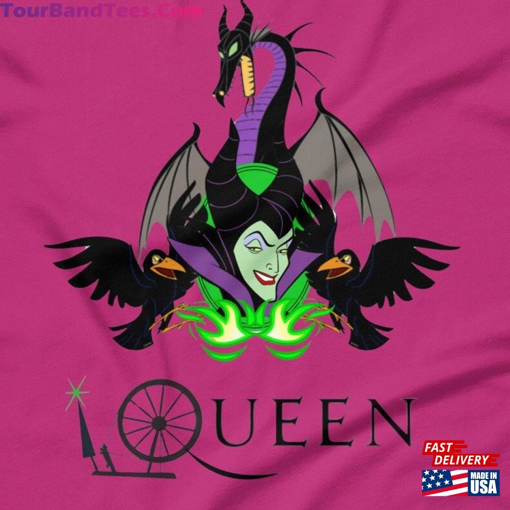 Malificent Queen Dragon Sleeping Beauty Rock Band Unisex T-Shirt 29Uf096029 – Utopia Fashion