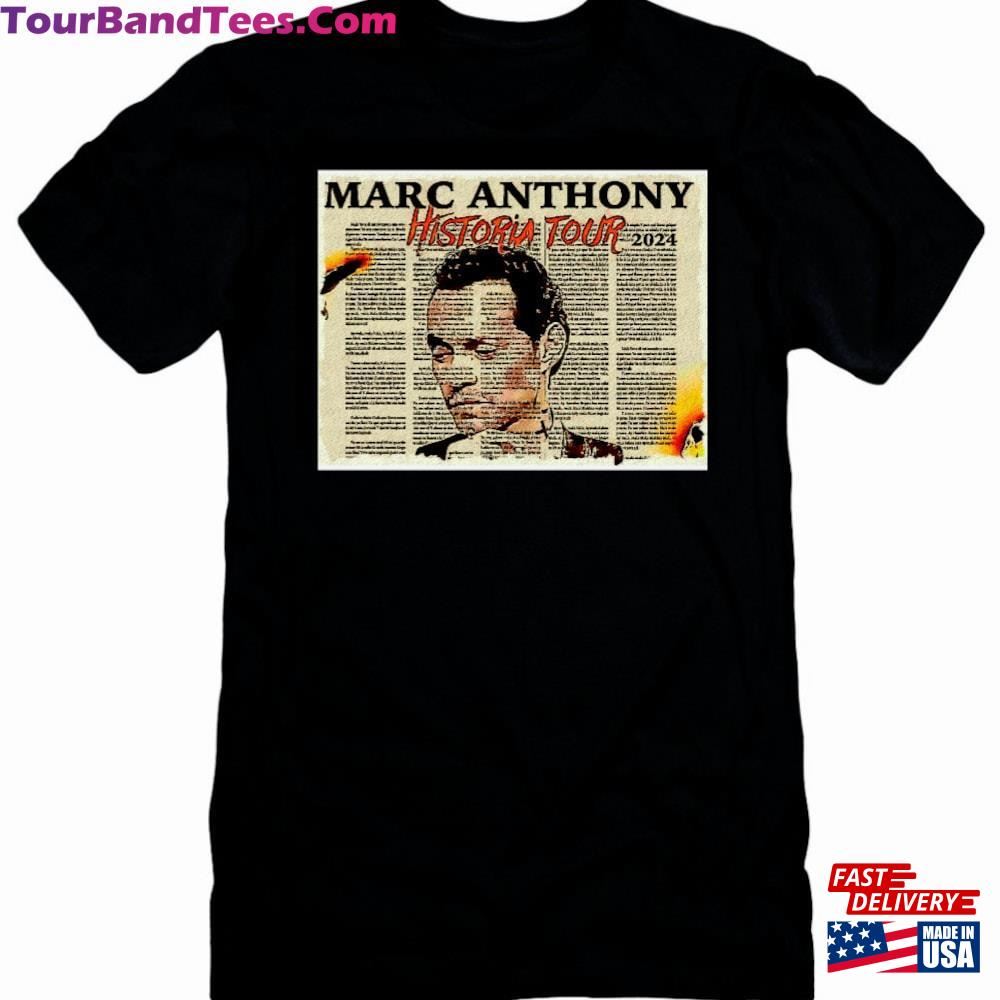 Marc Anthony Historia Tour T Shirt In Logo Sweatshirt Classic 29Uf112624 – Utopia Fashion