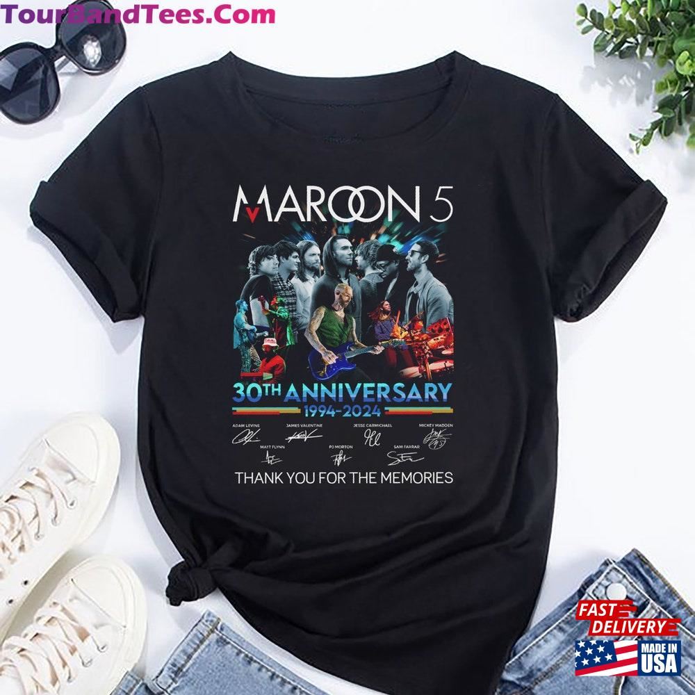 Maroon Band Years T-Shirt Tour Shirt Sweatshirt 29Uf097231 – Utopia Fashion