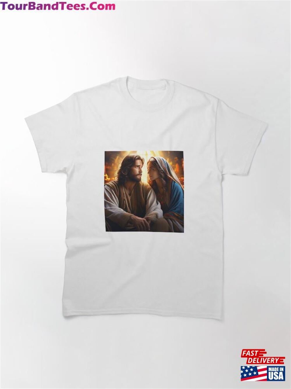 Mary And Her Son Jesus Our Savior Classic T-Shirt Sweatshirt 29Uf115857 – Utopia Fashion