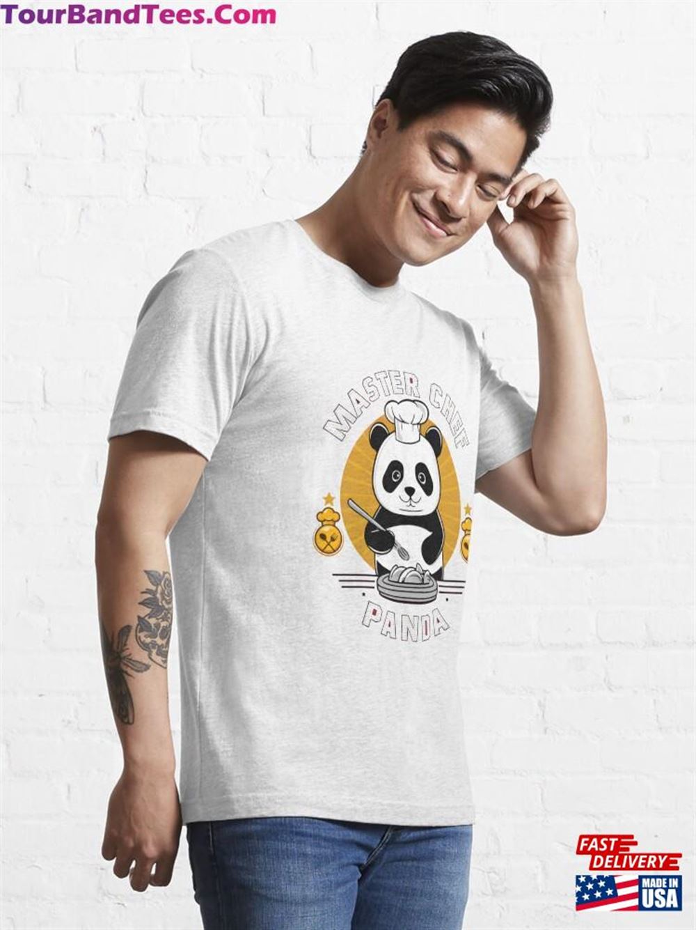 Master Chef Panda Essential T-Shirt Classic 29Uf092049 – Utopia Fashion