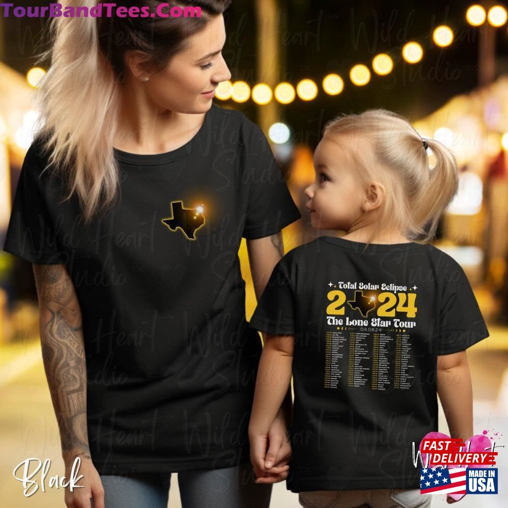 Matching Family Texas Total Solar Eclipse Shirt Sweatshirt T-Shirt 29Uf102999 – Utopia Fashion