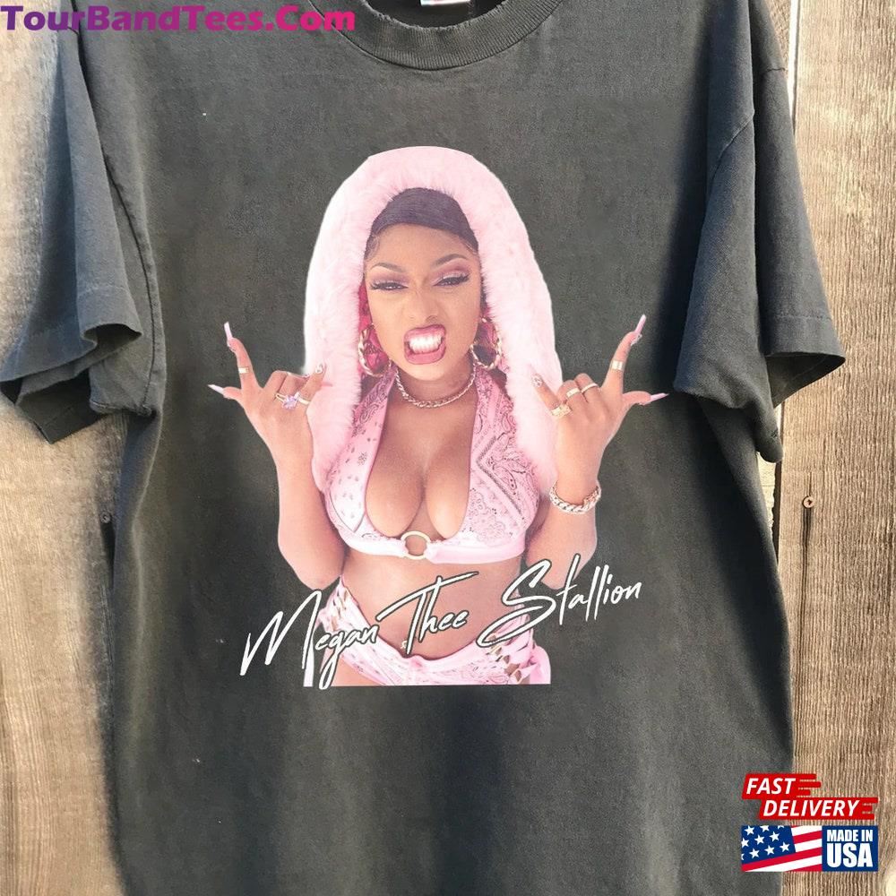 Megan Funny Thee Stallion Vintage Shirt Retro Me Gan Th Ee Sta Llion Rapper Unisex T-Shirt 29Uf102071 – Utopia Fashion