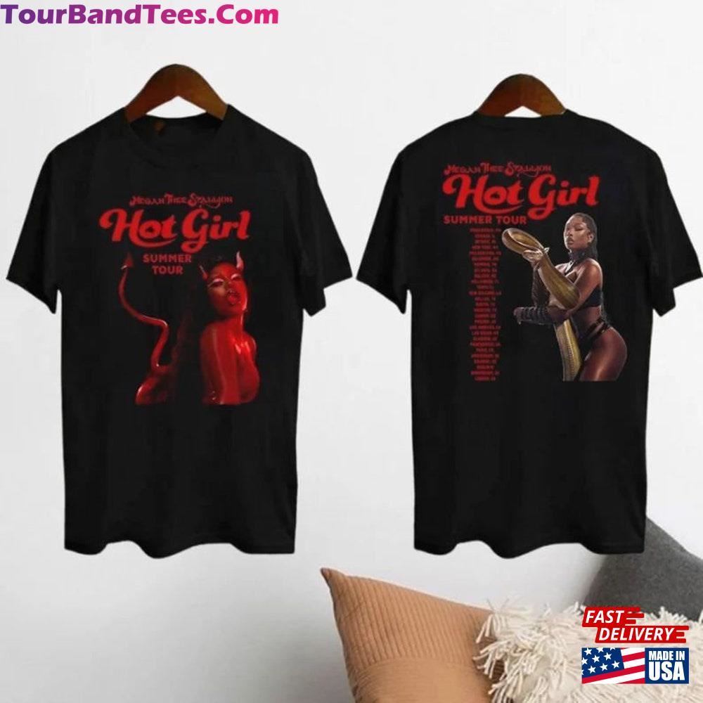 Megan Thee Stallion Graphic Shirt Hot Girl Summer Tour Fan Gift Classic Unisex 29Uf106055 – Utopia Fashion