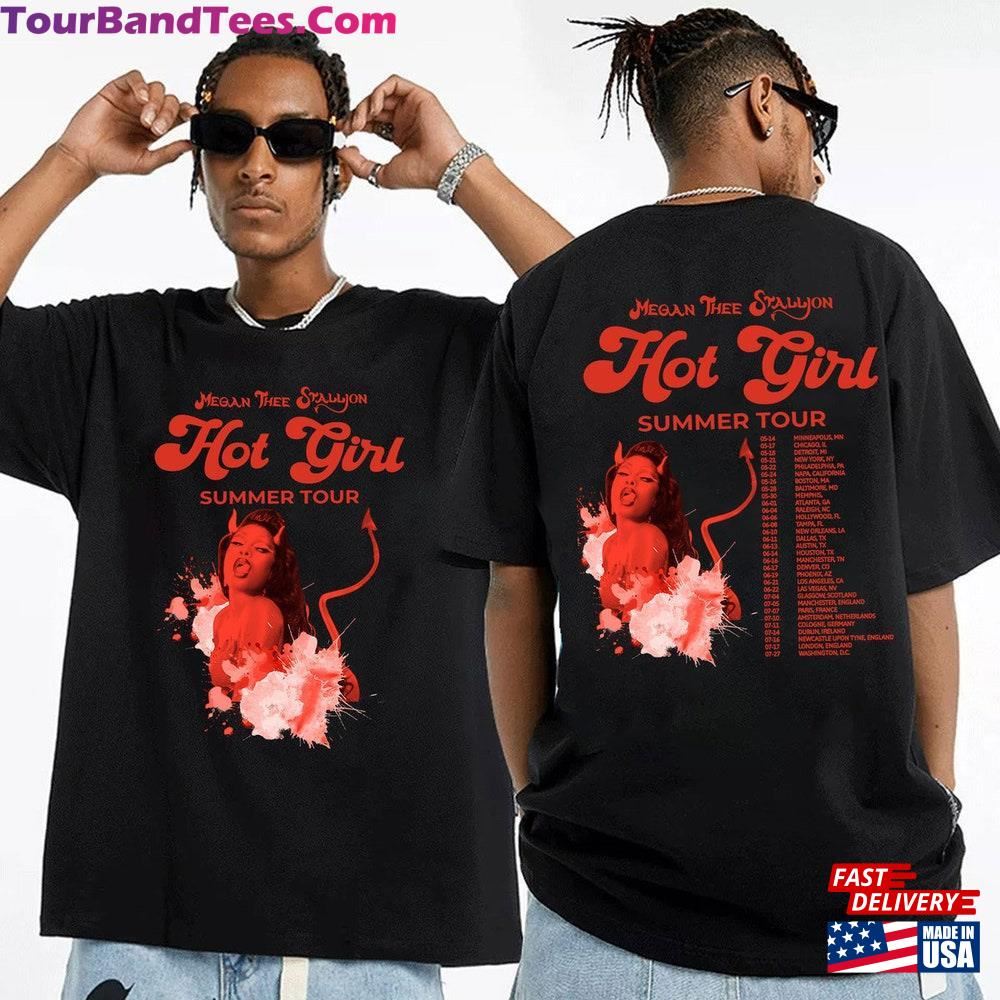 Megan Thee Stallion Hot Girl Summer Tour Shirt Concert Tee Fan Classic Unisex 29Uf117871 – Utopia Fashion