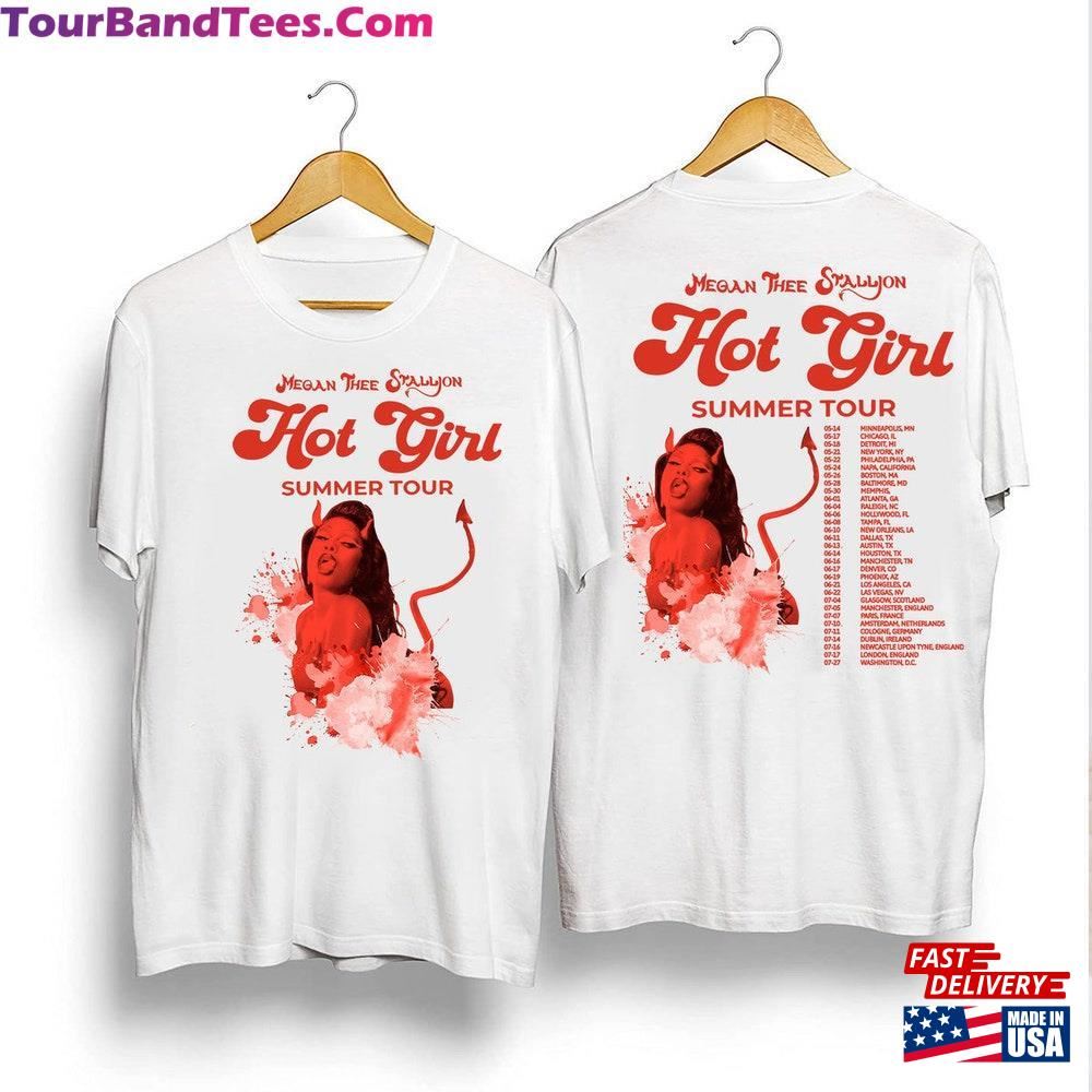 Megan Thee Stallion Hot Girl Summer Tour Shirt Concert Tee Fan Classic Unisex 29Uf117871 – Utopia Fashion