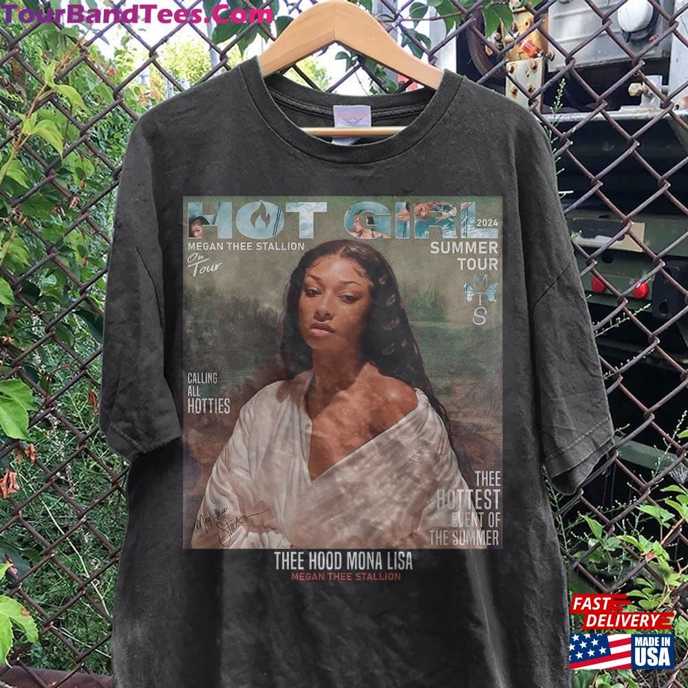 Megan Thee Stallion Retro Shirt Bootleg The Hood Mona Lisa Music Art Hot Girl Summer Album Tour Concert Tickets Y2K Graphic Tee Hoodie Unisex 29Uf092548 – Utopia Fashion