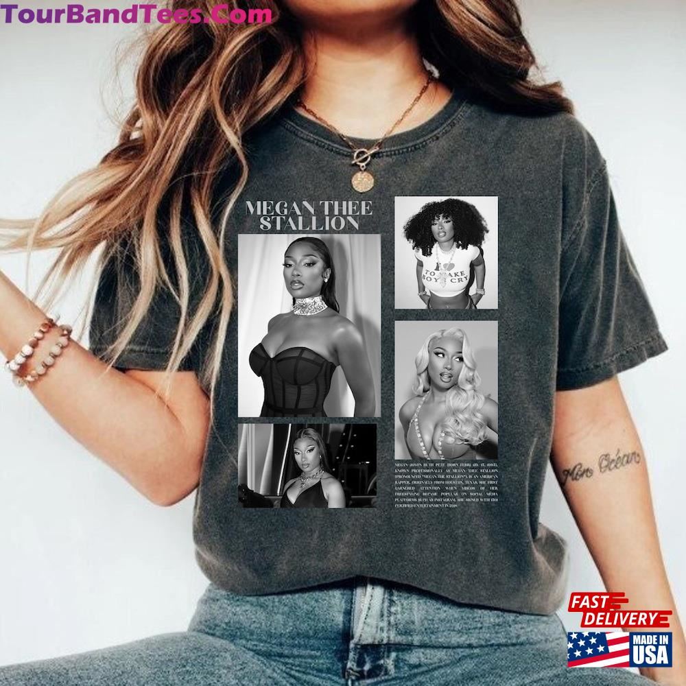 Megan Thee Stallion Tee Shirt 90S Tour Sweatshirt T-Shirt Unisex 29Uf097014 – Utopia Fashion