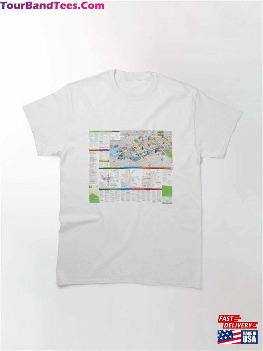 Melbourne Transit Map Classic T-Shirt Sweatshirt 29Uf098090 – Utopia Fashion